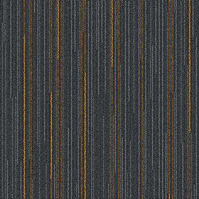 Detalle de textura NP Pulse Basalto Ámbar: gris oscuro con acentos amarillos